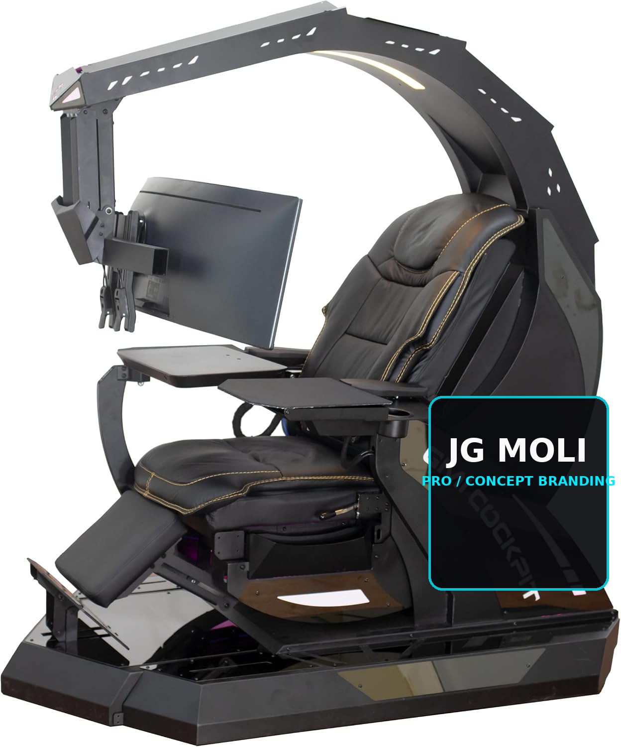 Cockpit configured for daytime work